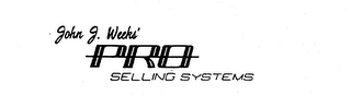 JOHN J. WEEKS' PRO SELLING SYSTEMS logo