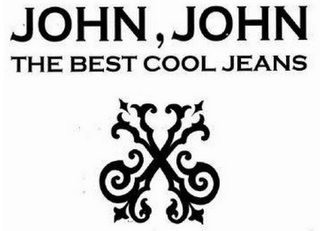 JOHN, JOHN THE BEST COOL JEANS JJ logo