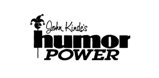 JOHN KINDE'S HUMOR POWER logo