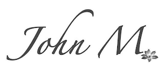 JOHN M logo
