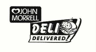 JOHN MORRELL DELI DELIVERED! logo
