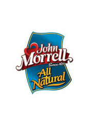 JOHN MORRELL SINCE 1827 ALL NATURAL logo