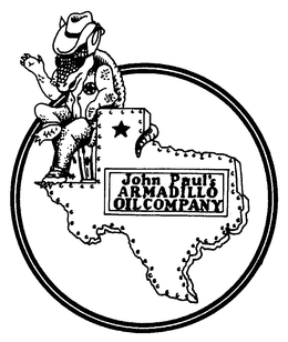 JOHN PAUL'S ARMADILLO OIL COMPANY logo