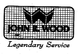 JOHN R. WOOD INC. LEGENDARY SERVICE logo