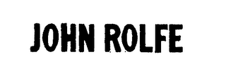 JOHN ROLFE logo