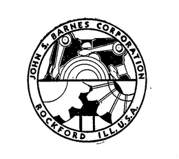 JOHN S. BARNES CORPORATION ROCKFORD ILL.U.S.A. logo