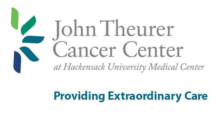 JOHN THEURER CANCER CENTER AT HACKENSACK UNIVERSITY MEDICAL CENTER PROVIDING EXTRAORDINARY CARE logo