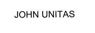 JOHN UNITAS