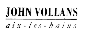 JOHN VOLLANS AIX-LES-BAINS logo
