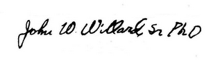 JOHN W. WILLARD, SR. PHD logo