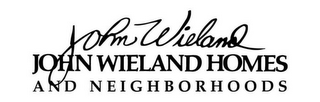 JOHN WIELAND JOHN WIELAND HOMES AND NEIGHBORHOODS logo