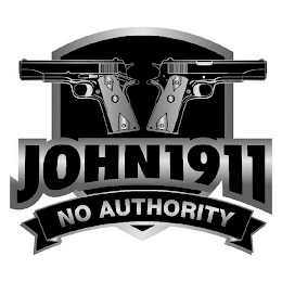JOHN1911 NO AUTHORITY logo