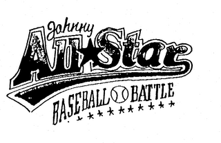 JOHNNY ALL STAR BASEBALL BATTLE logo