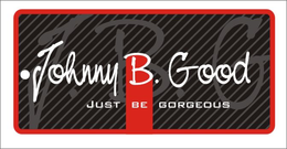 JOHNNY B. GOOD JUST BE GORGEOUS J.B.G. logo