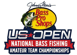 JOHNNY MORRIS BASS PRO SHOPS US OPEN NATIONAL BASS FISHING AMATEUR TEAM CHAMPIONSHIPS logo
