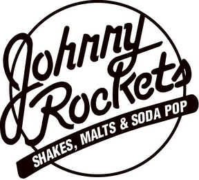 JOHNNY ROCKETS SHAKES, MALTS & SODA POP logo
