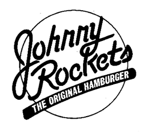 JOHNNY ROCKETS THE ORIGINAL HAMBURGER logo