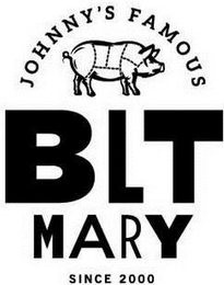 JOHNNY'S FAMOUS BLT MARY SINCE 2000 logo