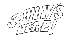 JOHNNY'S HERE! logo