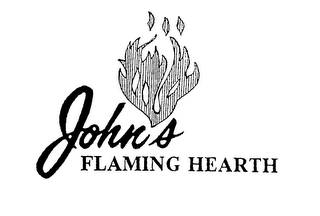 JOHN'S FLAMING HEARTH logo