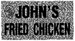 JOHN'S FRIED CHICKEN logo
