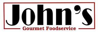JOHN'S GOURMET FOODSERVICE logo