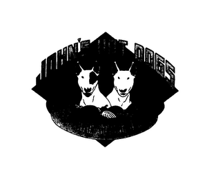 JOHN'S HOT DOGS CHICAGO STYLE DOGS logo
