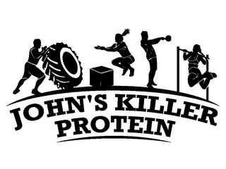 JOHN'S KILLER PROTEIN logo