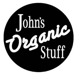 JOHN'S ORGANIC STUFF logo