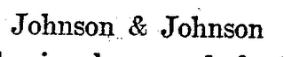 JOHNSON'S logo