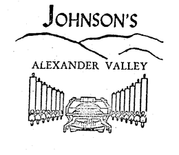 JOHNSON'S ALEXANDER VALLEY logo