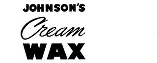 JOHNSON'S CREAM WAX logo