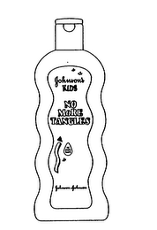 JOHNSON'S KIDS NO MORE TANGLES NO MORE TEARS JOHNSON & JOHNSON logo