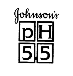 JOHNSON'S PH55 logo