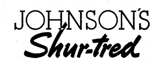JOHNSON'S SHUR-TRED logo