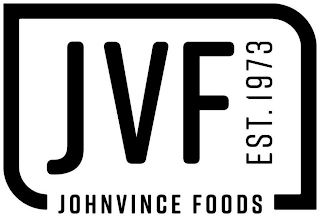 JOHNVINCE FOODS JVF EST.1973 logo