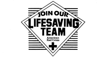 JOIN OUR LIFESAVING TEAM AMERICAN RED CR logo