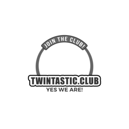 JOIN THE CLUB! TWINTASTIC.CLUB YES WE ARE! logo
