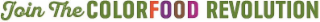 JOIN THE COLORFOOD REVOLUTION logo