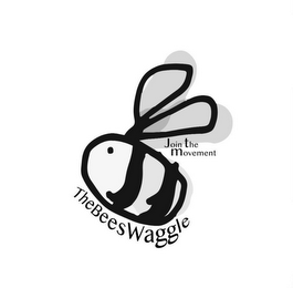 JOIN THE MOVEMENT THE BEES WAGGLE logo
