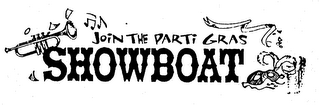 JOIN THE PARTI GRAS SHOWBOAT logo