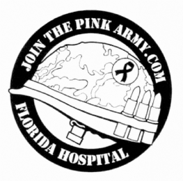JOIN THE PINK ARMY.COM FLORIDA HOSPITAL logo