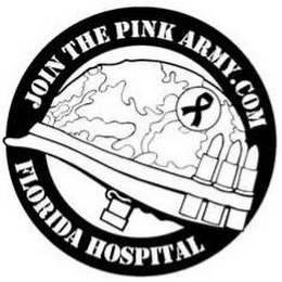JOIN THE PINK ARMY.COM FLORIDA HOSPITAL logo