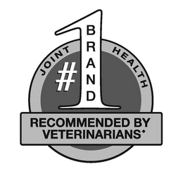 JOINT HEALTH #1 BRAND RECOMMENDED BY VETERINARIANS logo