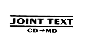 JOINT TEXT CD MD logo