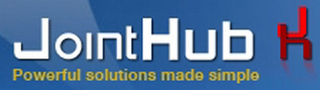 JOINTHUB POWERFUL SOLUTIONS MADE SIMPLE JH logo