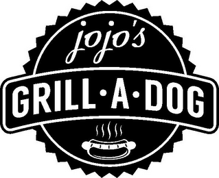 JOJO'S GRILL·A·DOG logo