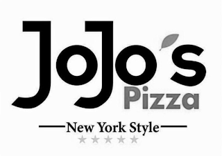 JOJO'S PIZZA NEW YORK STYLE logo