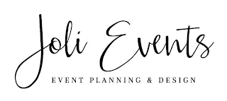 JOLI EVENTS EVENT PLANNING & DESIGN logo