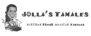 JOLLA'S TAMALES KITCHEN FRESH MEXICAN TAMALES logo